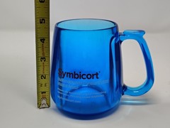 Pharmaceutical Rep Symbicort Blue Hard Plastic Mug Drinking Glass
