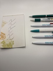 Pharmaceutical Drug Rep Vintage Pen Lot Benicar Namenda Metal & Plastic