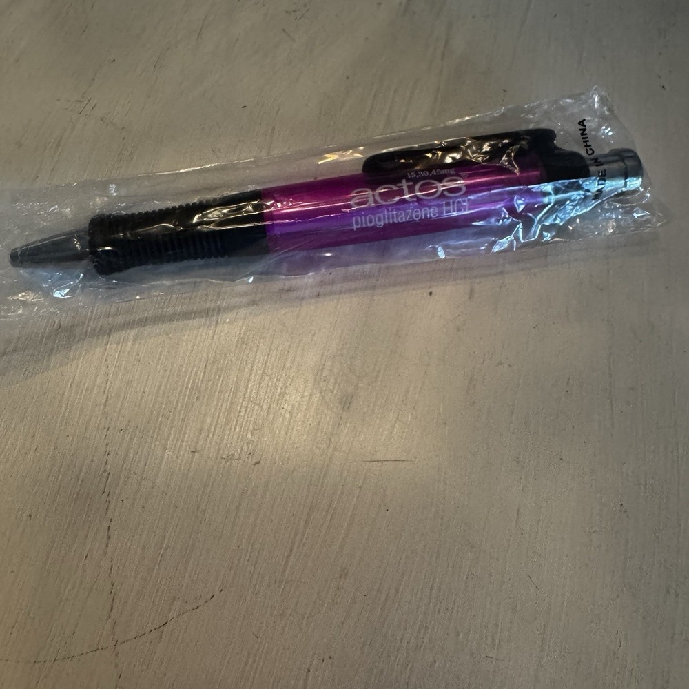 drug rep grip pen Actos pharmaceutical collectible