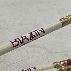 5-Biaxin Drug Rep Pencils Pharmaceutical Advertising Desk Doctor Office New NOS