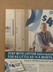 2012 Lipitor PRINT AD Lower Cholesterol Co-Pay Card Pfizer Pharmaceutical PA05