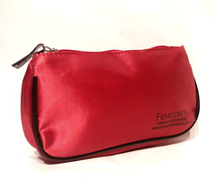 Pharmaceutical Collectibles FEMCON Fe Drug Rep Satin Pink Pouch with Zipper