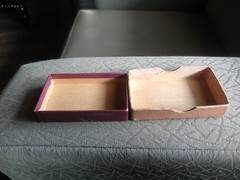 Vintage Cardboard Prescription Pill Box G. S. FLESHER CAIRO, W. VA.