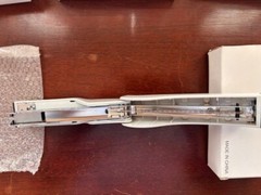 Vintage Original Lot of Four (4) Pfizer „Exubera“ Standup Desk Stapler & Staples