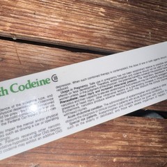 Vintage 1978 Phenaphen 650 w Codeine Drug Rep Ruler Pharmaceutical Medical Promo