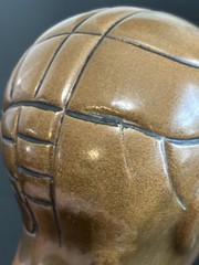 PHRENOLOGY HEAD-Medical Advertising-Promotional Statue BUST-Discontinued PAXIPAM