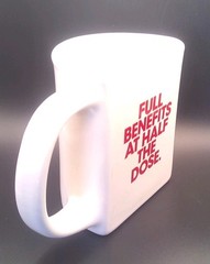 LOZOL Low Dose Pharmaceutical Advertising / Half Coffee Mug