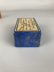 2 x Vintage Hertzler Clinic Prescription Pill Box Cardboard Paper Rx Pharmacy
