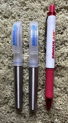 Singulair Drug Rep Pharmaceutical Promo Advertising Pens 2 Metal & 1 Plastic