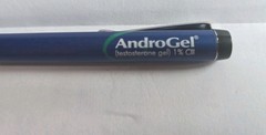 ANDROGEL Heavy Metal Drug Rep Pen Pharmaceutical Pharma Medical Promo