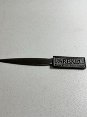 PAREXEL Pharmaceutical Advertising Letter Opener Heavy