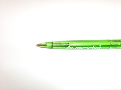 Avandia Pharmaceutical Drug Rep Pen Clear Green White Plastic Retractable Works