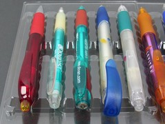 Lot of 10 Translucent PENS Drug Rep Pharmaceutical Promo Medical Advertising