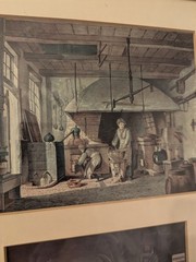 Vintage Eli Lilly Pharmaceutical History Print Collection – Framed 20×28 – Compl