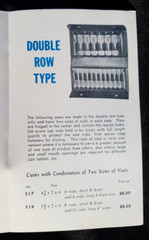 1960’s Ad Leaflet Boericke & Tafel Family Medicine Cases Homoeopathic Remedies