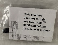 LOT OF 6 DAYTRANA mini hand sanitizer holders w/clip PHARMA DRUG REP LOGO NEW