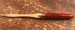 Lotensin Pharmaceutical Drug Rep Letter Opener 6 1/2” Long
