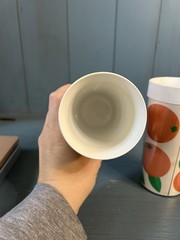 Vintage 1970’s Pharmaceutical Plastic Tumblers w/K-LOR RX Logo | Oranges