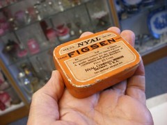 Antique Vtg Medical Dental Pharmacy – Nyal Figsen Laxative – Empty Tin