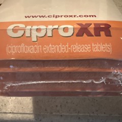 CiproXR Notes Drug Rep Pharmaceutical Sealed Block 5 Note Paper Pads