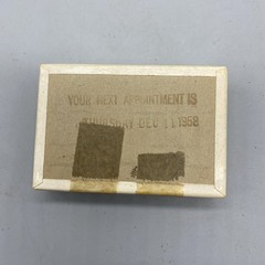 (x3) VTG Pharmacists RX Pill Box Drug Cardboard Osler Prescription Shop OKC