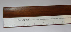 4 VINTAGE 1960s-70s PHARMACUTICAL ADVERTISING RULERS! CIBA/LILLY/PARKE-DAVIS!