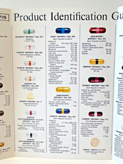 Vintage Park-Davis Product Identification Guide 1966 Pharmaceuticals Great Color