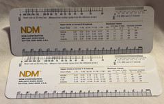 Lot of 5 Pharmaceutical Drug Rulers – Slow-K – NDM – Asbron – Vistaril
