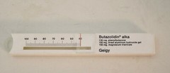 BUTAZOLIDIN alka drug promo item Geigy Germany