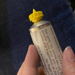 Vintage 1954 Hydrotox Antifungal Ointment Tube with Original Box and Insert