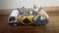 Pfizer Pharmaceutical Rep Diecast Cat/Dog Truck „Revolution “ Advertising A1