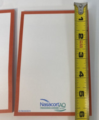 Pharmaceutical Drug Rep Collectible Notepads NasacortAQ Post-It Pads (2 Pack)