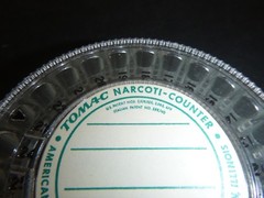 NOS Vtg 50’s Tomac Narcoti Counter American Hospital Supply Pill Tablet Counter