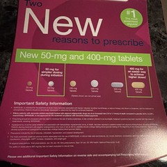 Seroquel New Tablet Size Clipboard Drug Rep Promo 2006 AstraZeneca