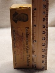 VINTAGE BAALMANN’S GAS TABLETS UNOPENED NICE GRAPHICS ON BOX