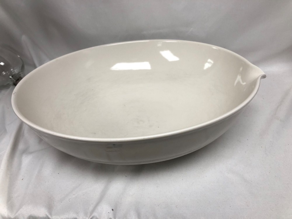 very large Coors Lab Evaporating Bowl 14” porcelain