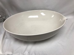 very large Coors Lab Evaporating Bowl 14” porcelain