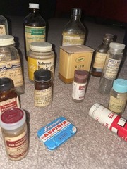 Vintage Pharma Lot: Phillips Milk of Magnesia, Anacin, Bisodol, McKesson 41 pcs