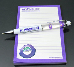Advair Lot Floating Diskus PEN + Sticky Pad Drug Rep Pharmaceutical Advertising