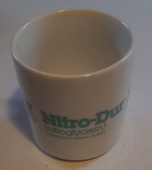 K-Dur 20/Theo- DUR/Nitro-Dur Coffee Cup Promo Pharma/ Drug Rep
