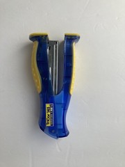 TriCor Stapler Drug Rep Promo Swag 2000s Blue Yellow Collector