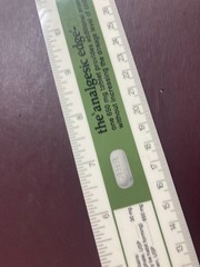 1970s Phenaphen-650 A.H. Robins Co. Pharmaceutical Rep Advertisement Ruler