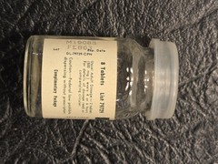 Lot Of 13 Clear Glass Empty Medicine Sample Vials Medical Pharmacy Bristol Labs