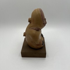 Vintage Schering Pharm. Mayan Advertising Figurine Leishmaniasis Vessel