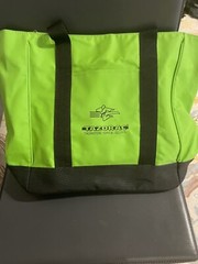 Tazaracl Drug Rep Pharma Merch Large waterproof Tote Bag Green