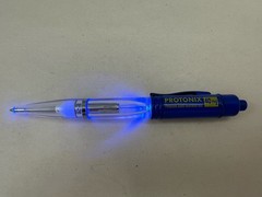 Drug Rep PROTONIX I.V. Collectible Light Up Blue Pen – RARE – Works