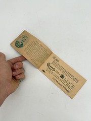 Antique Sterling Remedy Cascarets Candy Cathartic Laxative Info Booklet RARE
