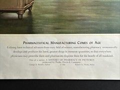 A HISTORY OF PHARMACY IN PICTURES 1954 PRINT Great Gift For Doctor 22″×18″