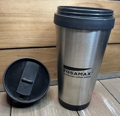 Drug Rep Fosamax Pharmaceutical Coffee Cup Mug Tumbler With Lid Stainless 7”