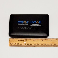 Cozaar Hyzaar Losartan Black Pocket Calculator Pharmaceutical Drug Rep Promo